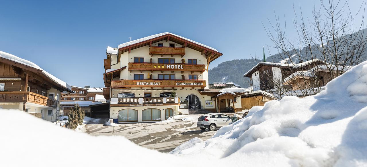 Hotel Schneeberger Niederau Exteriör bild